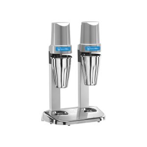 Mixeur frappè avec deux verres en acier inox de 0,5 litres