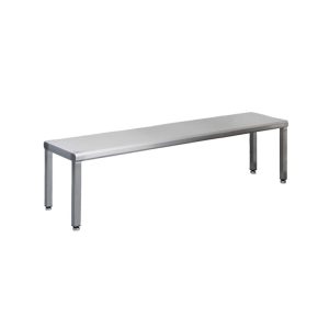 Banc en acier inox 304- L1000xP400xH450 mm