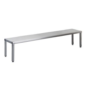 Banc en acier inox 304 -L1500xP400xH450 mm