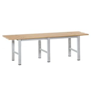 Banc en acier peint - L2000xP350xH450 mm