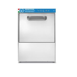 Lave-vaisselle électronique triphasé avec panier 60x50 cm complet  de doseur de rinçage et détergent