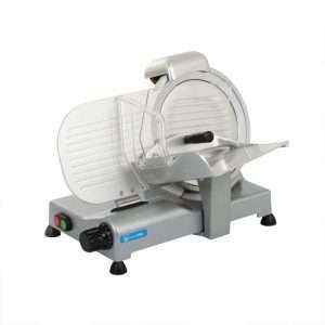 Trancheuse à gravité monophasée avec lame Ø 220 mm - coupe utile 200x135h mm