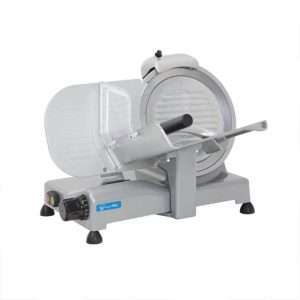 Trancheuse à gravité monophasée avec lame Ø 250 mm - coupe utile 200x165h mm