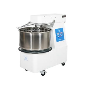 Pétrisseuse à spirale à 2 vitesses avec tête fixe pour pâte haute hydratation - capacité 16 lt