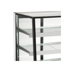 Vitrine d’exposition horizontale ventilée temp +2°C à +8°C L900xP805xH1445 mm - ligne ZETA – Image 2