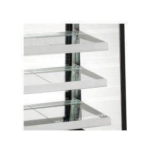 Vitrine d’exposition horizontale ventilée temp +2°C à +8°C L900xP805xH1445 mm - ligne ZETA – Image 4