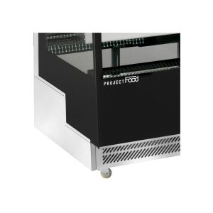 Vitrine d’exposition horizontale ventilée temp +2°C à +8°C L900xP805xH1445 mm - ligne ZETA – Image 5