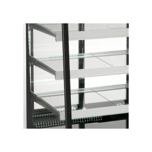 Vitrine d’exposition horizontale ventilée temp +2°C à +8°C L900xP805xH1445 mm - ligne ZETA – Image 3