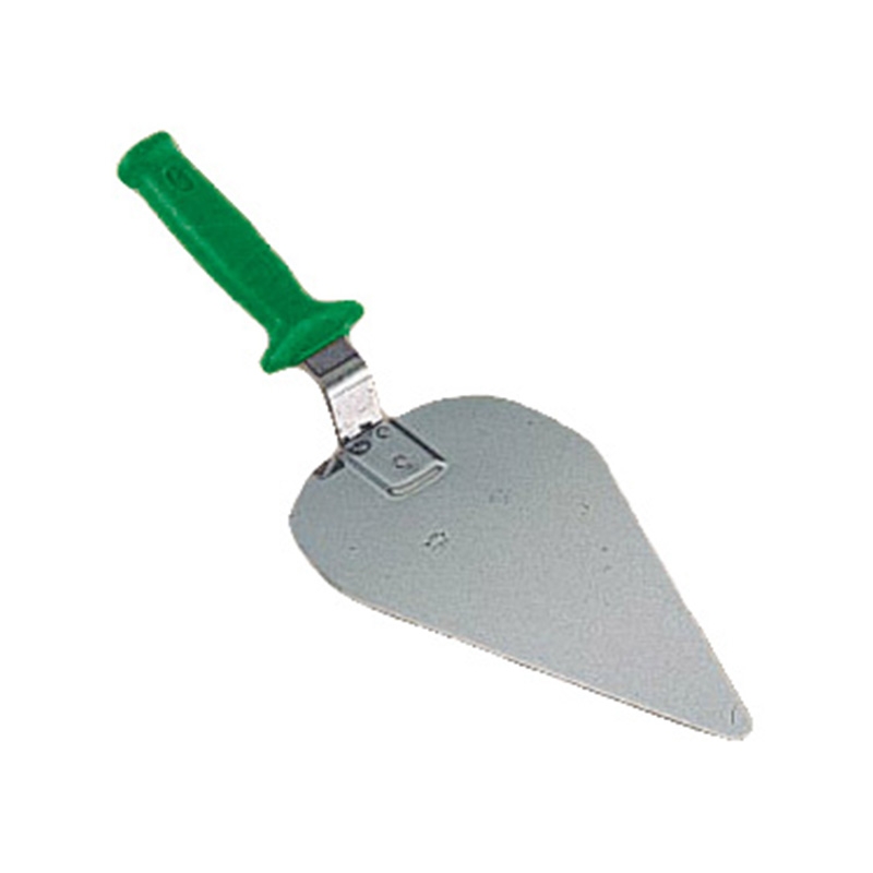 Pale à pizza triangulaire en acier inox 15x25 cm