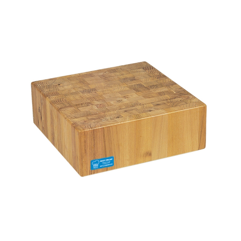 Bûche en bois épaisseur 17 cm + Tabouret dimensions L40xP40xH90 cm