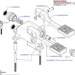 Mélangeur à pédale double commande à fixer au plancher – Image 3