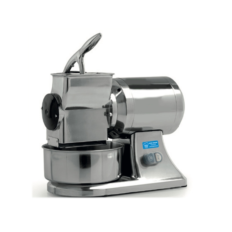 Râpe triphasée électrique professionnelle, production horaire 90 kg