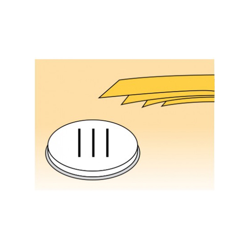 Filière pour machine à pâtes fraîches, pappardelle