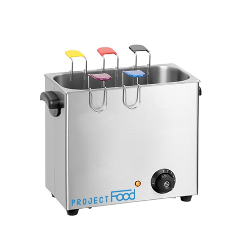 Cuisinez des œufs professionnels électriques de table avec  n° 6 paniers - 2600 watts