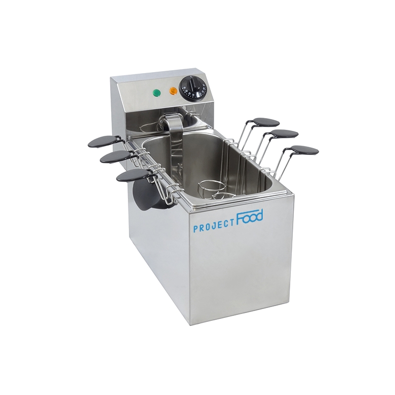 Cuisinez des œufs professionnels électriques de table avec  n° 6 paniers - 2000 watts