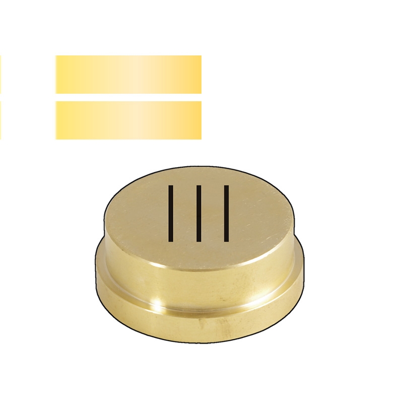 Filière en bronze pour machine à pâtes fraîches (PF15AMP), pasta Pappardelle