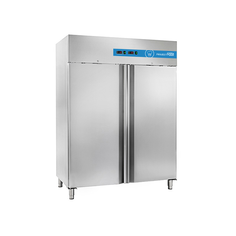 Armoire réfrigérée ventilée à double température de -2°C à +8°C | -18°C à -22°C - capacité 475 L + 475 L