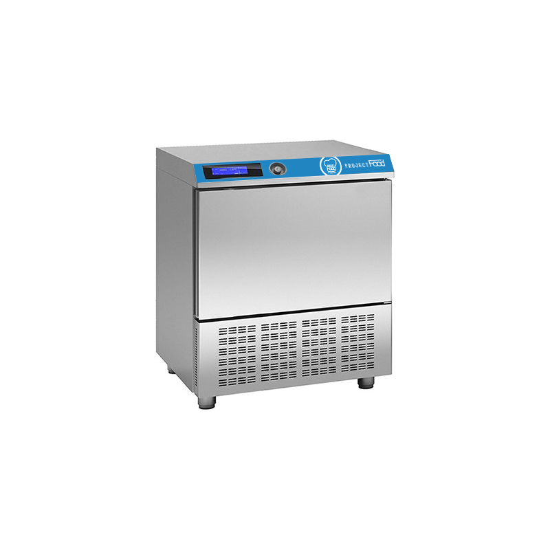 Cellule de refroidissement rapide avec cycle ANISAKI 24h/15h, préparé pour 5 plaques GN 1/1 ou 600x400