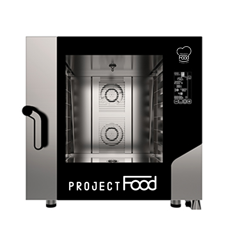 Four gastronomique électrique combiné convection vapeur pour 10 plaques GN 2/1 - commandes tactiles de base