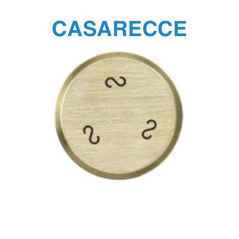 Filière pour machine à pâtes fraîches casarecce