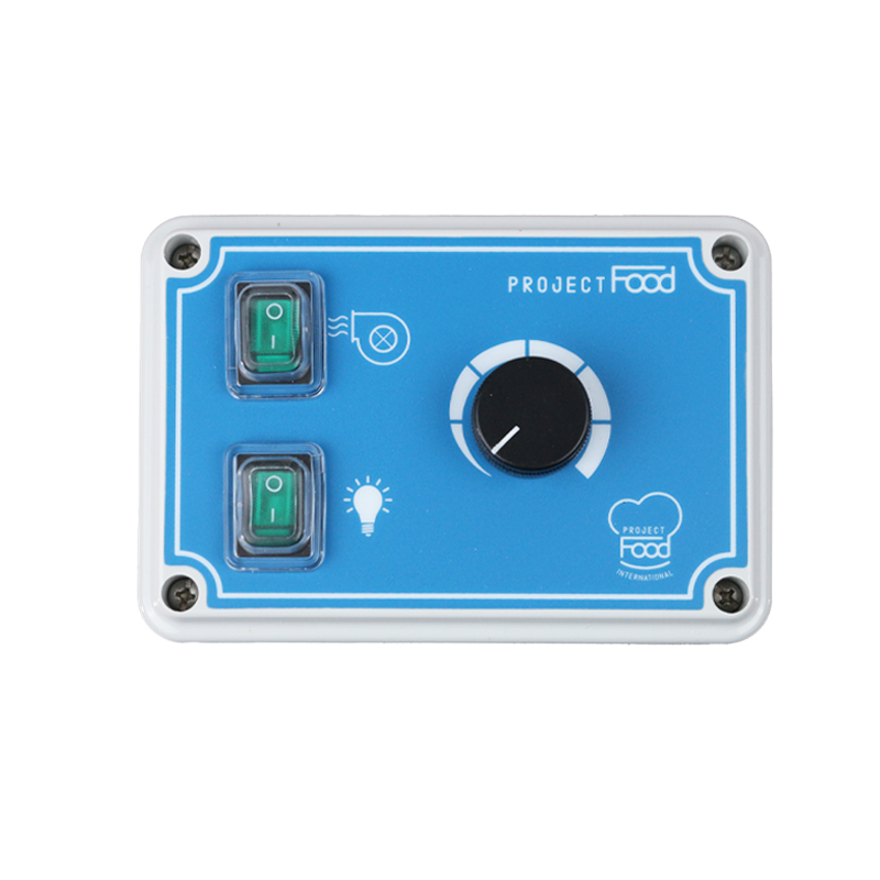 Régulateur manuel monophasé de vitesse analogique Projectfood