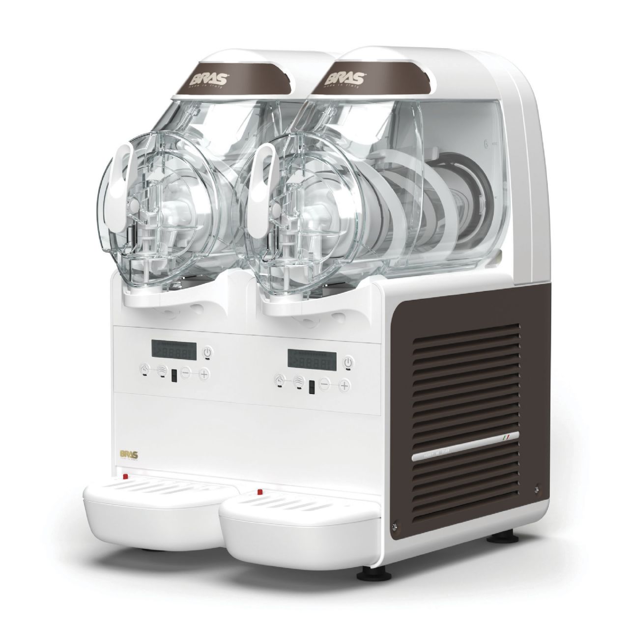 Machine à crème glacée soft de deux Cuves de 6 Lt