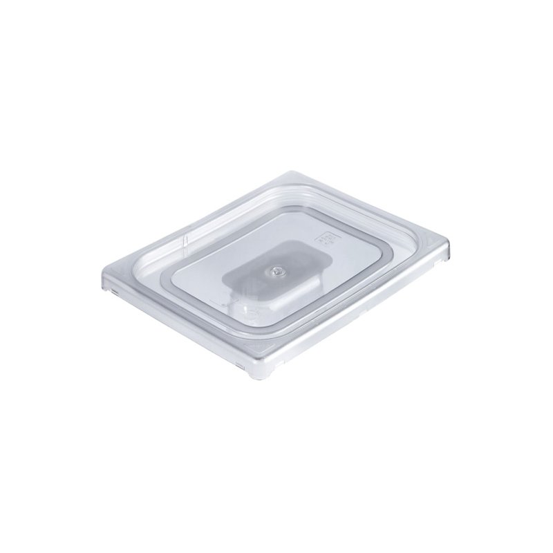 Couvercle étanche en polycarbonate format  GN 1/6