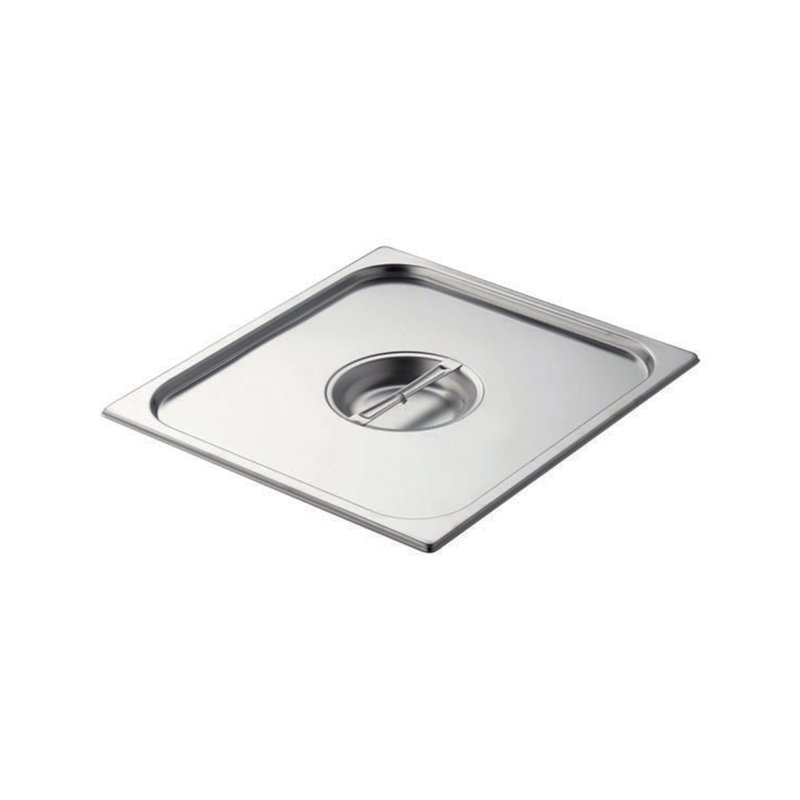 Couvercle en acier inox format GN 2/3