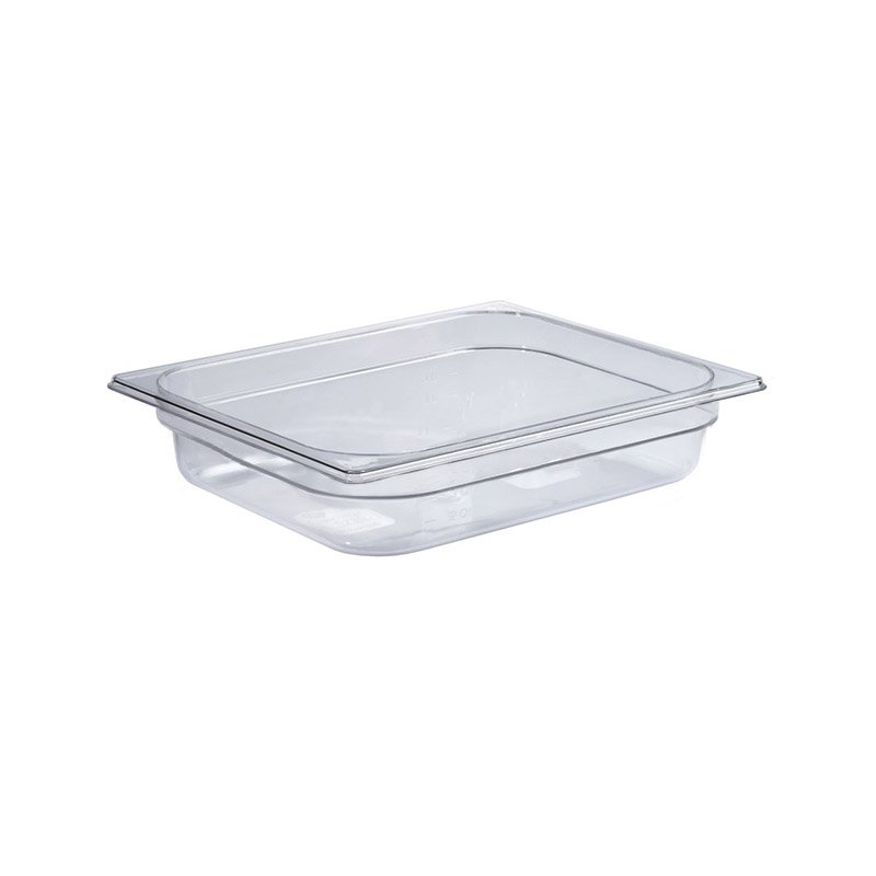 Bassine en polycarbonate format GN 1/2 - hauteur 65 mm