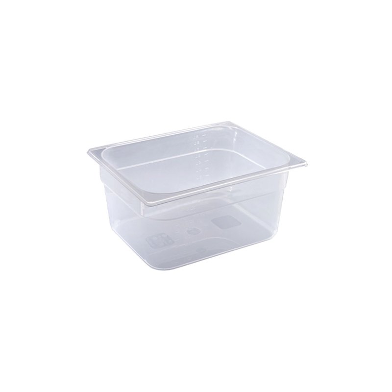 Bassine en polypropylène format GN 1/2 - hauteur 100 mm