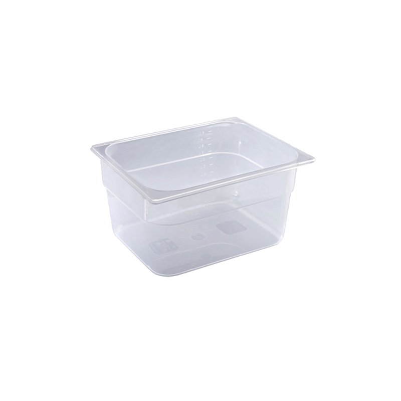 Bassine en polypropylène format GN 1/2 - hauteur 150 mm