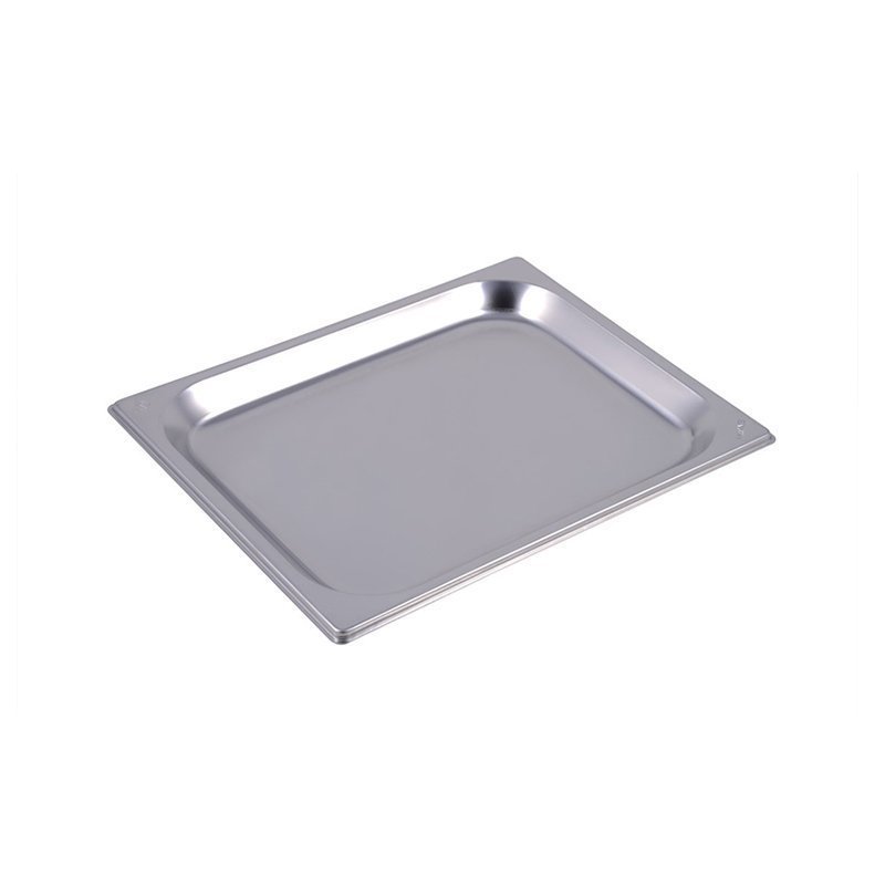 Bassine en acier inox format GN 1/2 - hauteur 20 mm