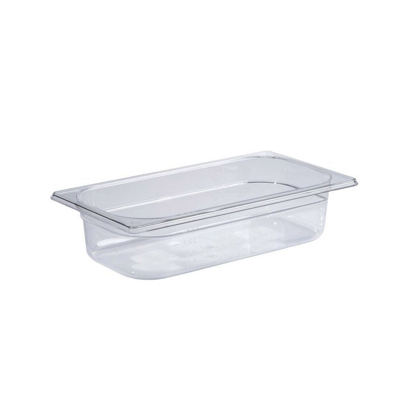 Bassine en polycarbonate format GN 1/3 - hauteur 65 mm