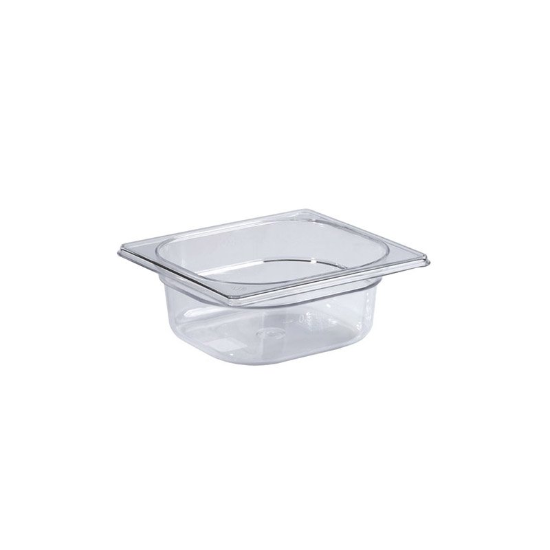 Bassine en polycarbonate format GN 1/6 - hauteur  65 mm