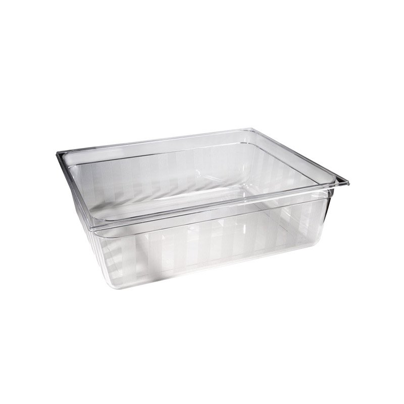 Bassine en polycarbonate format GN 2/1 - hauteur 200 mm