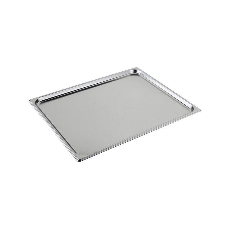 Bassine en acier inox format GN 2/1 - hauteur 20 mm