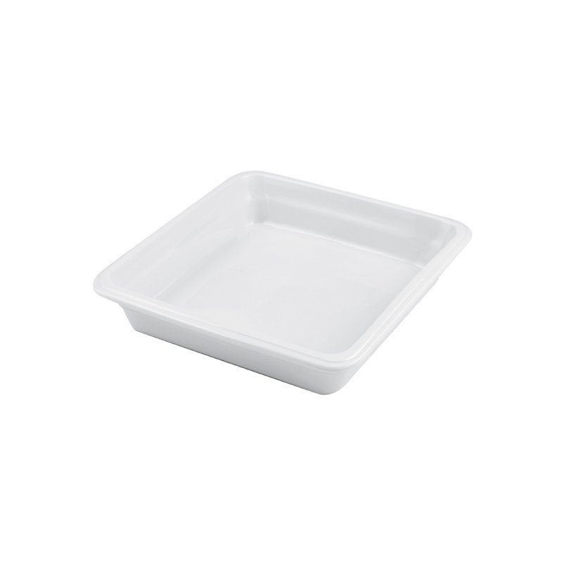 Bassine en porcelaine pour four format GN 2/3 - hauteur 150 mm