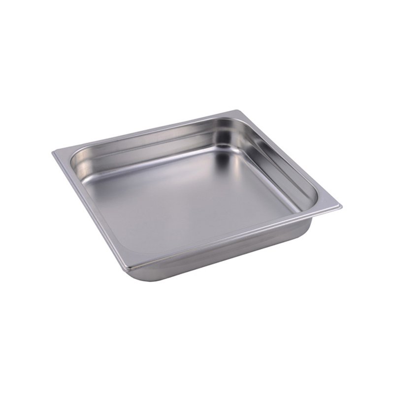 Bassine en acier inox format GN 2/3 - hauteur 65 mm