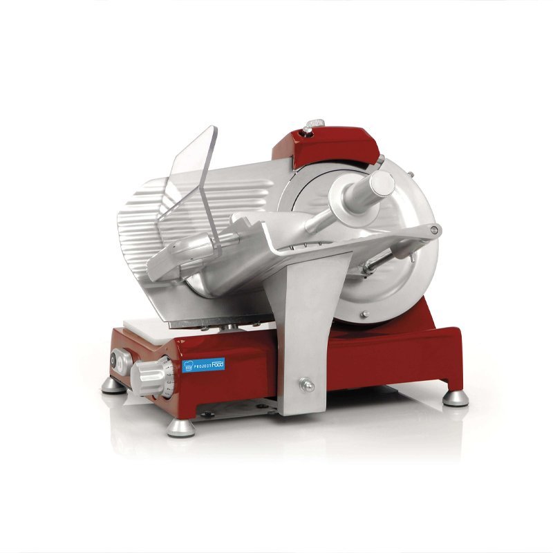 Trancheuse à gravité de ligne rétro monophasé avec lame Ø 220 mm - coupe utile 190x160h mm