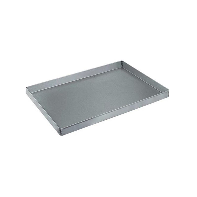 Plaque en tôle aluminisée bluite 8/10 format EN 60x40 - hauteur 40 mm