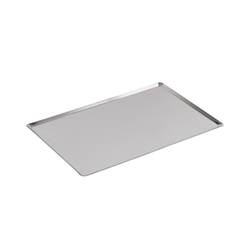 Plateau imprimé avec coins arrondis en aluminium 15/10 format EN 60x40