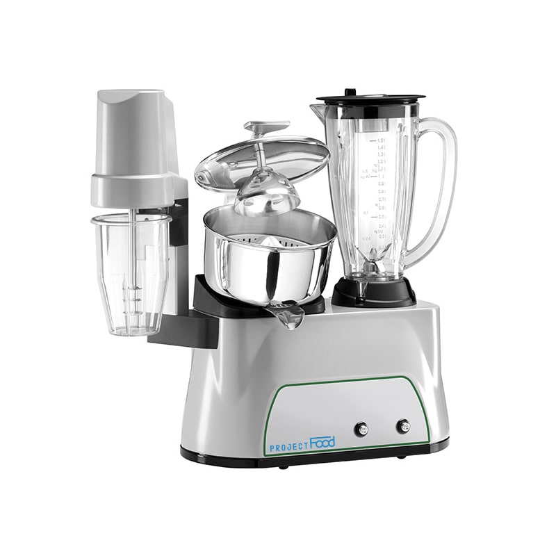 Groupe multiple avec presse-agrumes, mélangeur et batteur