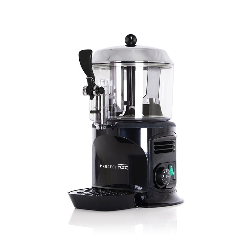 Distributeur de chocolat noir de 3 litres pour crèmes et chocolat