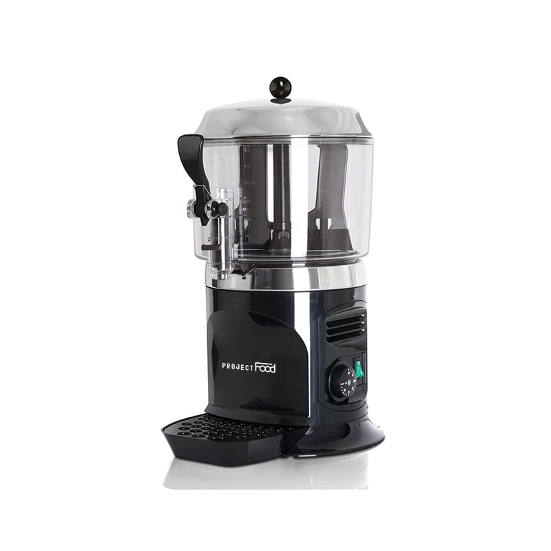 Distributeur de chocolat noir de 5 litres pour crèmes et chocolat