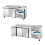 TABLES RÉFRIGÉRÉES AVEC ÉVIER