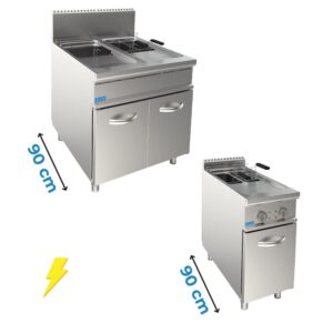 FRITEUSE ÉLECTRIQUE - PROF.90 cm