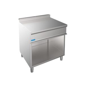 Élément neutre double de 800 mm sur compartiment à jour