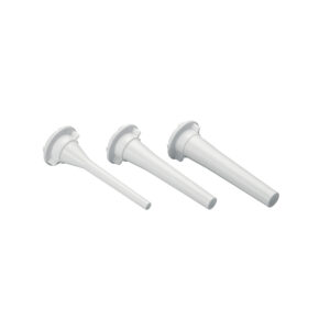 Set de 3 entonnoirs en moplen pour l’ensachage mod.8, trous d’entonnoir 15/20/25 mm