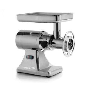 Hachoir à viande monophasé, groupe de broyage en fonte alimentaire, production 400 kg/h