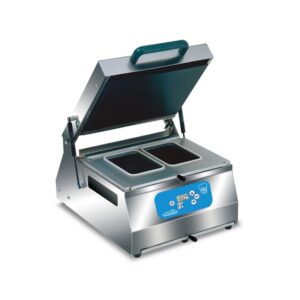 Scelleuse à bac en acier inoxydable, taille maximale 265x325 mm